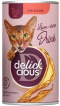 Влажный корм для кошек Delickcious Напиток с курицей 140 г