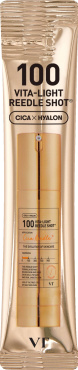 Сыворотка-бустер для лица VT Cosmetics Vita-light Reedle Shot 100 ночная с витамином С и микроголками 2 мл x 10 шт. фото 1