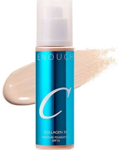 Зволожуючий тональний крем для обличчя Enough Collagen 3X Moisture Foundation  з колагеном SPF 15 №20 Vanilla 100 мл