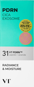 Сыворотка-ампула для лица VT Cosmetics PDRN Cica Exosome омолаживающая 30 мл фото 1