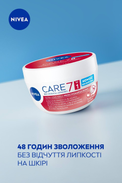 Крем для обличчя NIVEA Care 7 in 1 Light Anti-Wrinkle Cream антивіковий 100 мл фото 1
