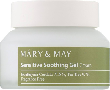 Успокаивающий гель Mary & May sensitive soothing gel blemish cream крем 70 г