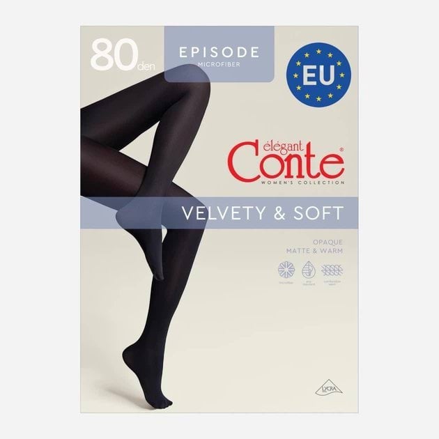 Conte колготи EPISODE 80 (EU), p.5 Nero