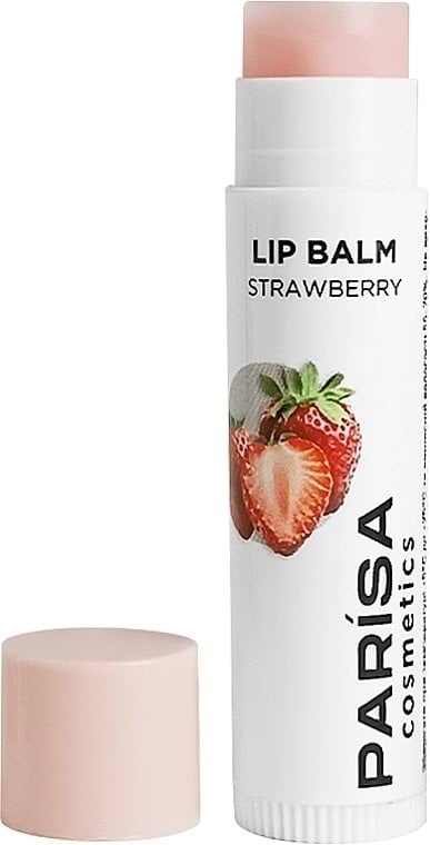 Бальзам для губ Parisa Cosmetics Strawberry Lip Balm LB-01 з ароматом полуниці 4.5 г