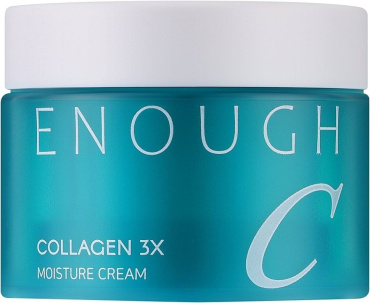 Крем для обличчя Enough collagen moisture essential cream з колагеном зволожуючий 50 мл фото 3