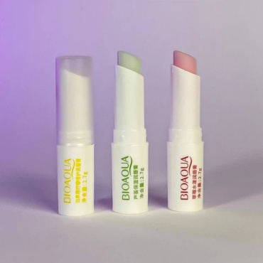 Бальзам для губ BIOAQUA Strawberry Rippling Lip Balm с клубникой 2.7 г фото 5