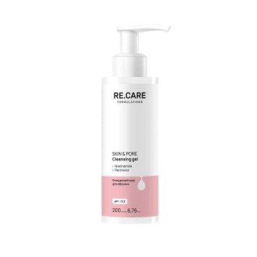 Гель для вмивання RE.CARE очищувальний Skin & Pore Cleansing Gel 200 мл фото 1