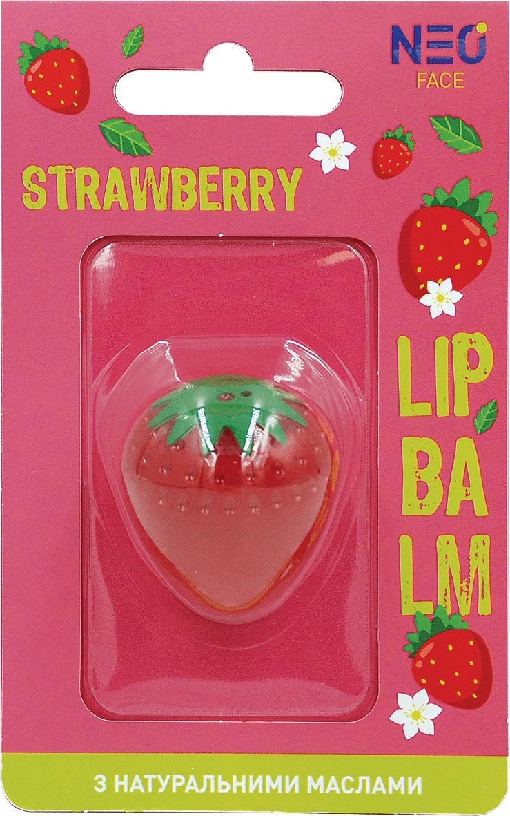 NEO FACE Бальзам для губ Strawberry, 11г