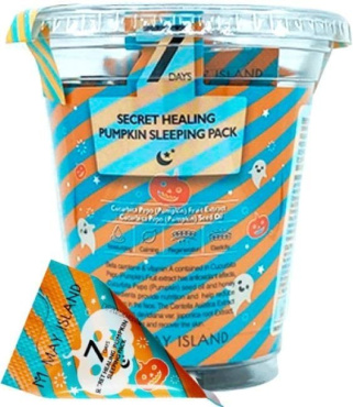 Маска для лица MAY ISLAND May Island 7 Days Secret Healing Pumpkin Sleeping ночная 5 мл
