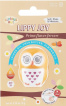 Бальзам для губ Lippy JOY Curious Owl с ароматом персика 5 г фото 1