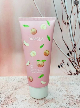 Пінка для вмивання BIOAQUA з екстрактом персика 100 г фото 1