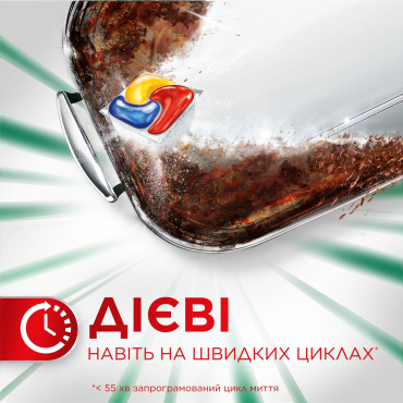 Капсулы для посудомоечных машин Fairy Platinum Plus Все-в-1, 19 шт. фото 1