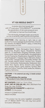 Сыворотка-бустер для лица VT Cosmetics Reedle Shot 100 для выравнивания тона кожи 2 мл х 10 шт. фото 2