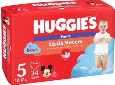 Трусики для мальчиков Huggies Pants 5 р, 34 шт.