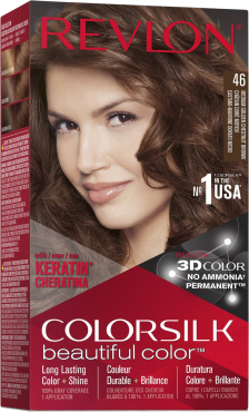 Фарба для волосся REVLON Colorsilk 046 Medium Golden Chestnut Brown фото 6