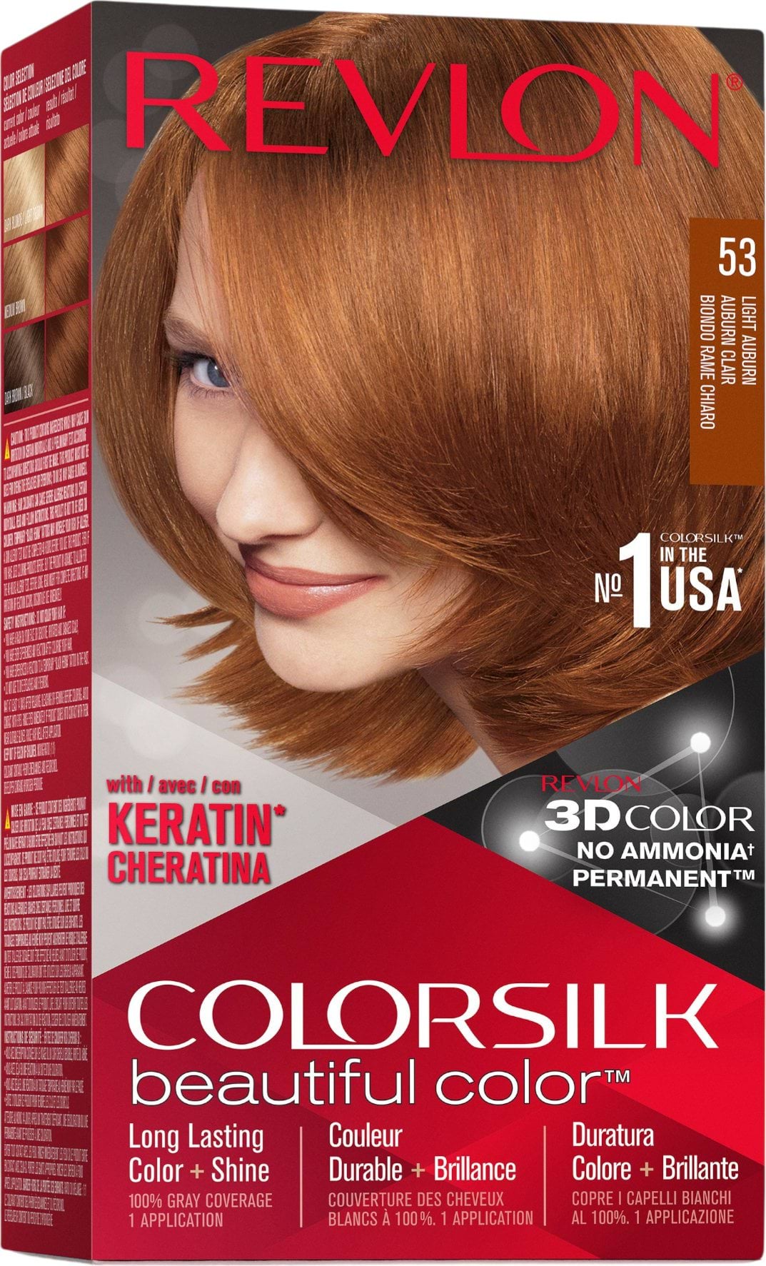 Фарба для волосся REVLON Colorsilk 053 Light Auburn