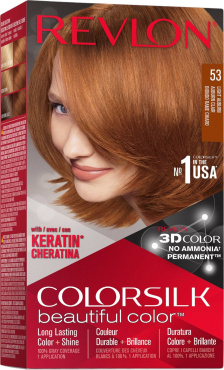 Краска для волос REVLON Colorsilk 053 Light Auburn фото 6