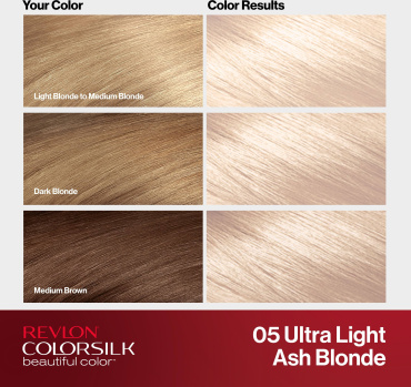 Краска для волос REVLON Colorsilk 005 Ultralight Ash Blonde фото 5