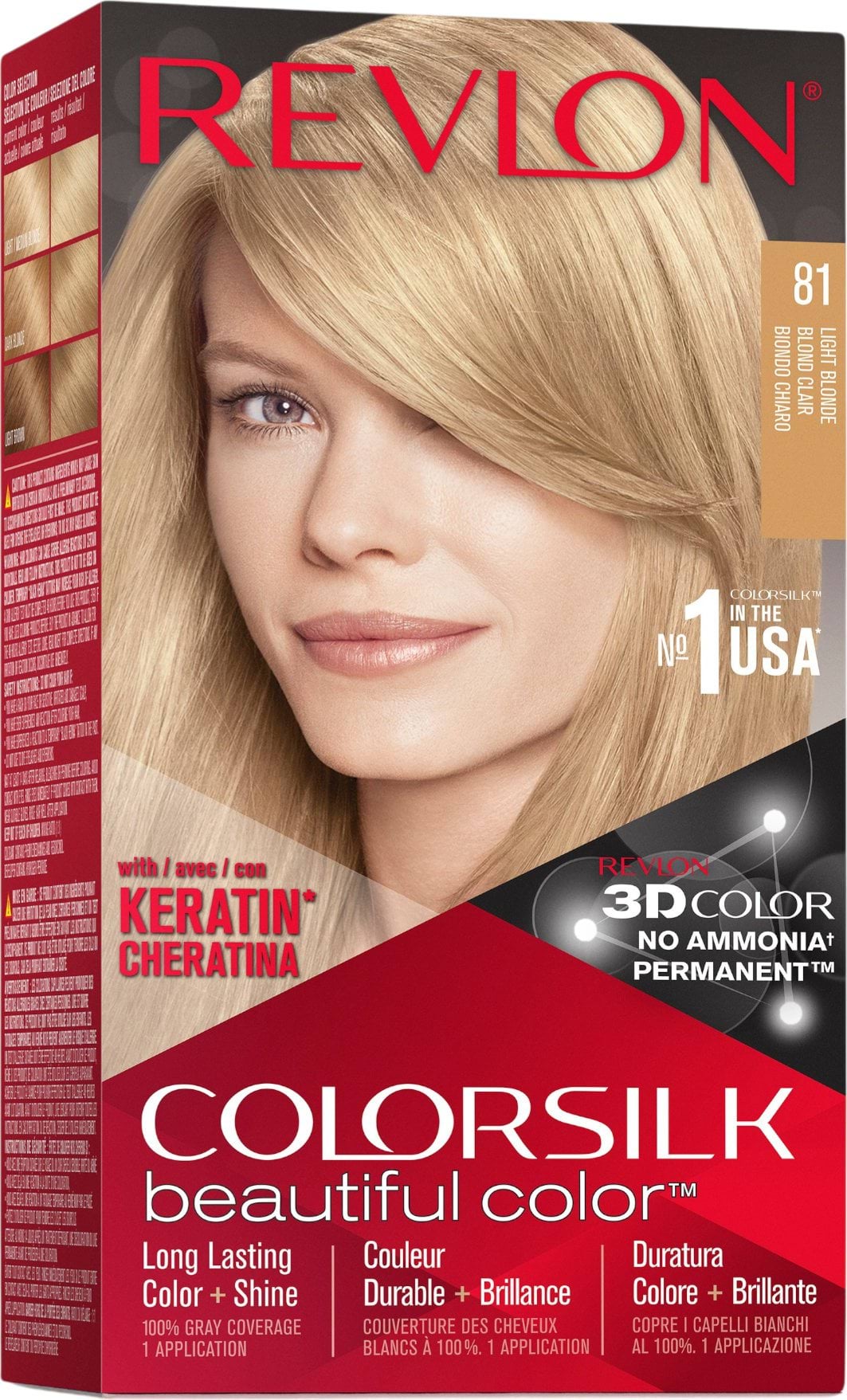 Фарба для волосся REVLON Colorsilk № 081 Light Blonde