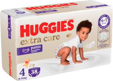 Трусики Huggies Pants Elite Soft/Extra Care 4 Mega 38 шт.