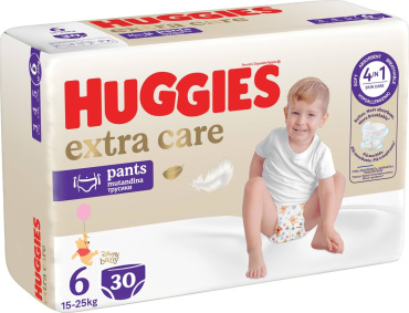 Трусики Huggies Pants Elite Soft/Extra Care 6 Mega 30 шт. фото 1