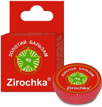 Бальзам ФАРМАКОМ Золотой Бальзам Zirochka банка 4 г