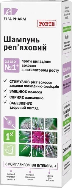 Elfa Pharm шампунь реп'яховий, 200мл