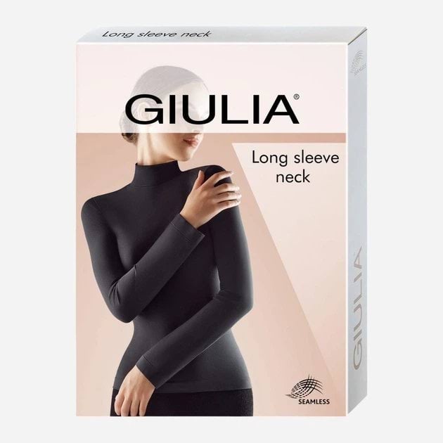 Женская гольф-водолазка Giulia Long Sleeve Neck L-XL Черный