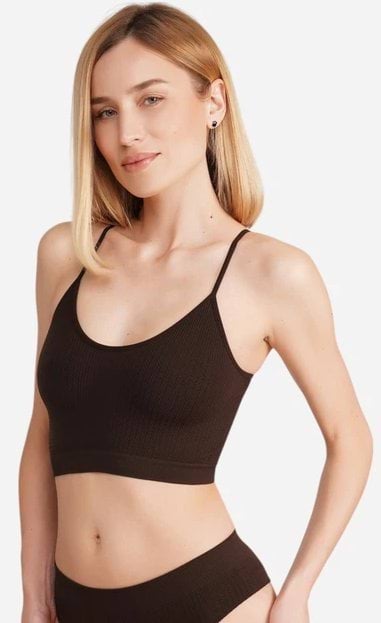 Giulia топ жіночий CAMI TOP BRAID, р. L/XL, chocolate 4