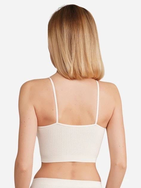 Бюстгальтер без косточек Giulia Cami Top Braid L/XL Ванильный фото 1