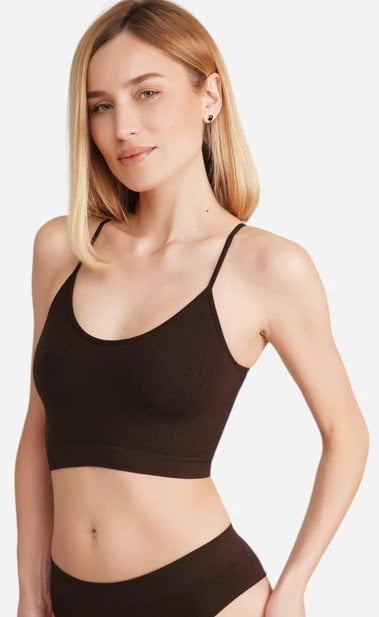 Giulia топ жіночий CAMI TOP BRAID, р. S/M, chocolate 5
