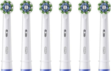 Насадка для зубної щітки Oral-B Pro Cross Action 6 шт. фото 1