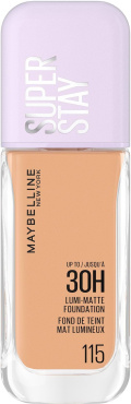 Тональна основа з природним матовим фінішем Maybelline New York Super Stay Lumi-Matte 115, 35 мл фото 8