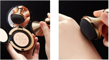 Кушон-консилер BIOAQUA Silky Concealer Keeping Beauty Cream відтінок 02 Ivory White 15 г фото 6