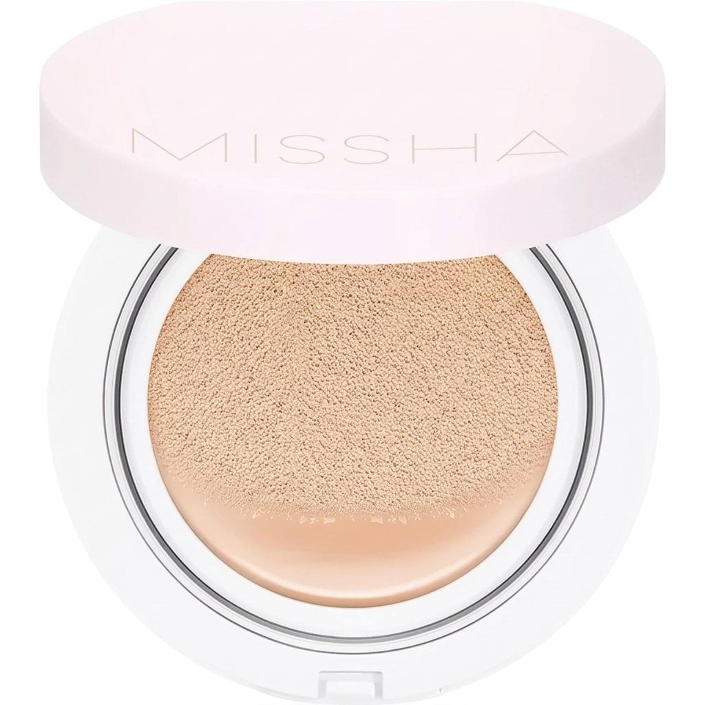 Тональний крем-кушон Missha M Magic Cushion Cover Lasting SPF 50+/PA+++ відтінок 21 Light Beige 15 мл