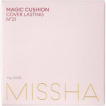 Тональный крем-кушон Missha M Magic Cushion Cover Lasting SPF 50+/PA+++ оттенок 21 Light Beige 15 мл фото 1
