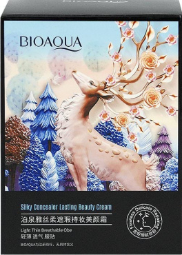 Консилер-кушон для обличчя Silky BIOAQUA Natural тон 01, 15 г фото 2