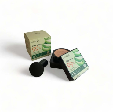 Кушон BIOAQUA Aloe Vera  99% Air Cushion BB Cream відтінок 01 Natural 20 г фото 4