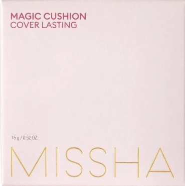 Кушон тональный Missha Magic Cushion Cover Lasting SPF50+ PA+++ 15 г фото 2