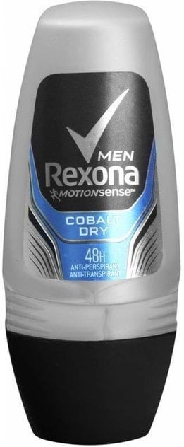 Дезодорант рол чоловічій Rexona Кобальт, 50 мл 3