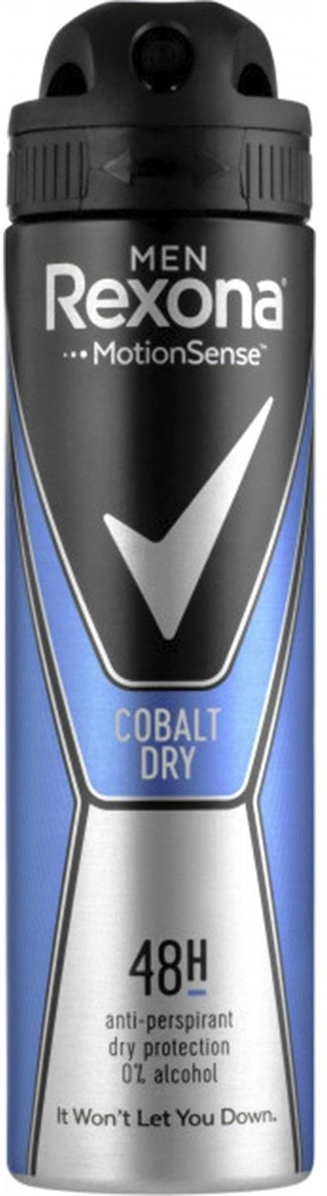 Дезодорант-антиперспірант Rexona Cobalt Dry, 150 мл 1