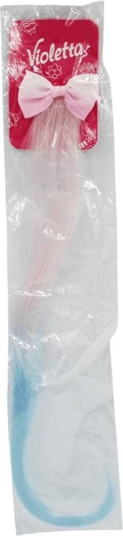 Затискач для волосся Violetta з кольоровим пасмом 1 шт 1