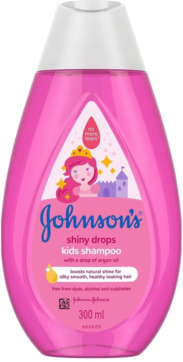 JOHNSON’S® Шампунь дитячий для волосся Блискучі локони 300 мл 2