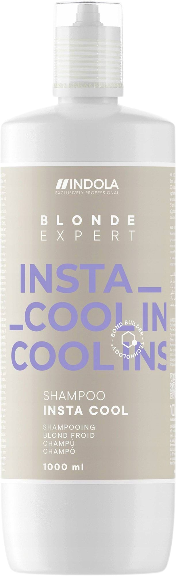 Indola Blonde Expert InstaCool Шампунь нейтралізуючий для холодного блонду, 1000 мл 2