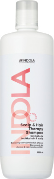 Шампунь для волосся Indola Scalp & Hair Therapy зволожуючий 1000 мл фото 1