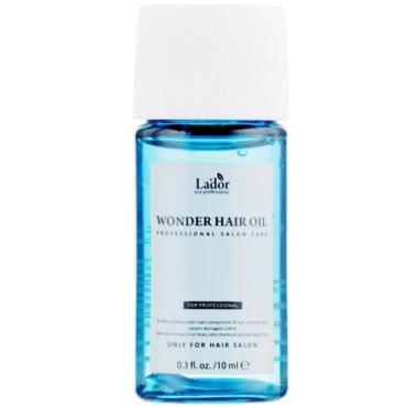 Мини-версия масла La'dor Wonder Hair Oi для блеска и гладкости волос 10 мл