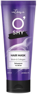 Маска для волосся O'Shy Intense Biotin & Collagen Hair Mask Зміцнення та об'єм 200 мл