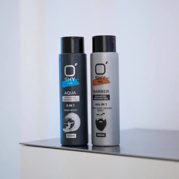 Шампунь-гель для душа O'Shy All in 1 Men Barber Shampoo Shower Gel 400 мл фото 1
