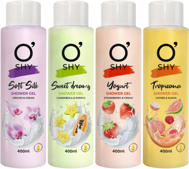 Гель для душу O'Shy Yogurt Shower Gel Strawberry & Cream 400 мл фото 2