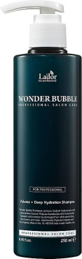 Шампунь La'dor Wonder Bubble Shampoo для глибокого зволоження та надання об'єму волоссю 250 мл фото 1